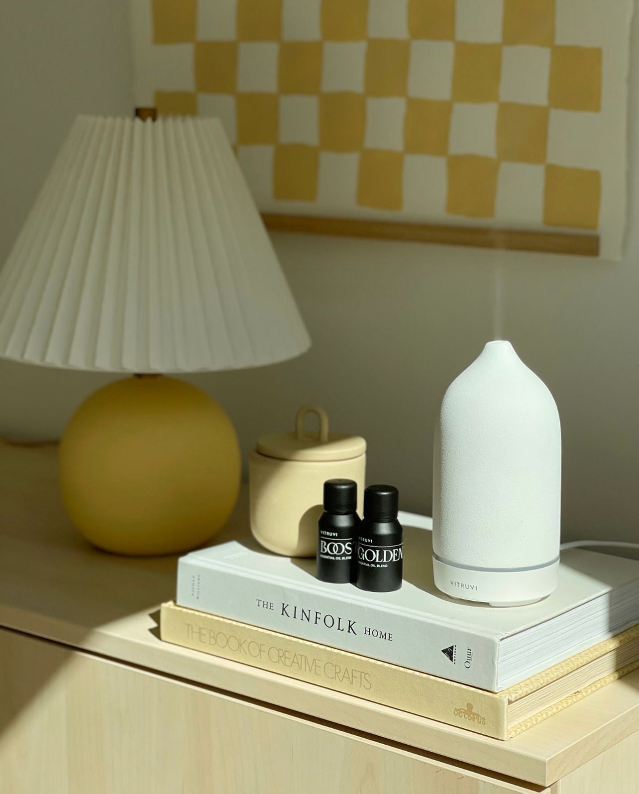 Diffuseur d'huiles essentielles BLANC