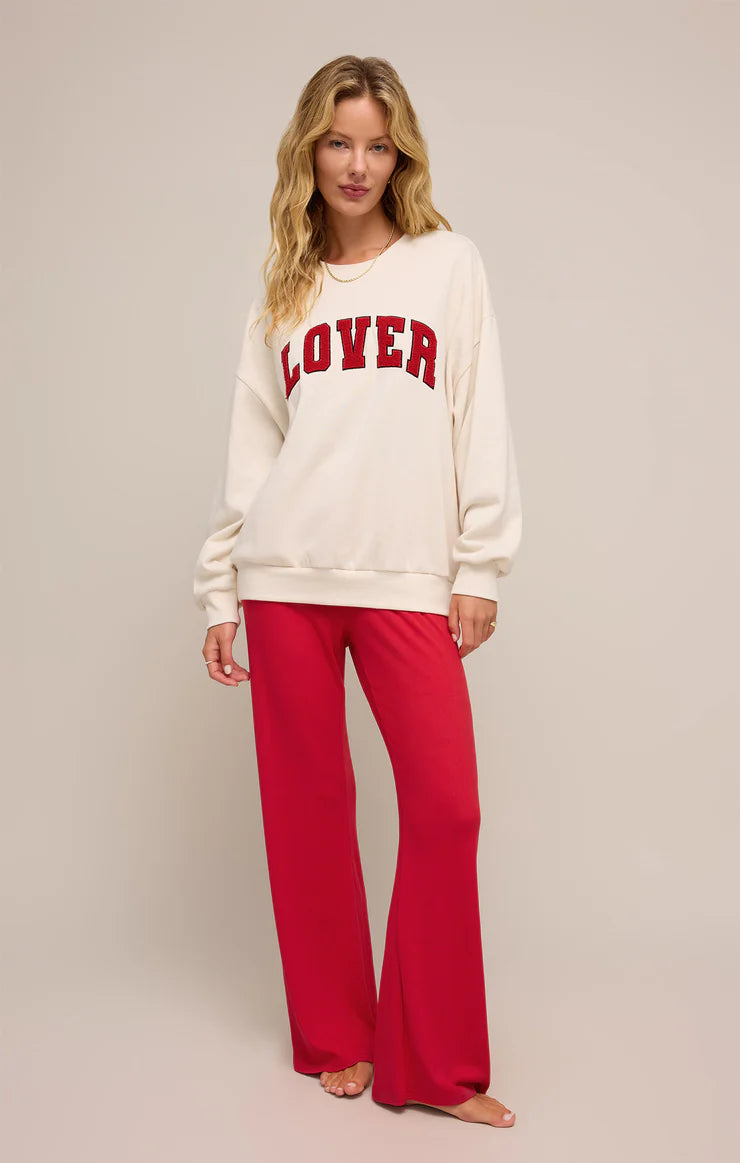 Sweat-shirt oversize LOVER